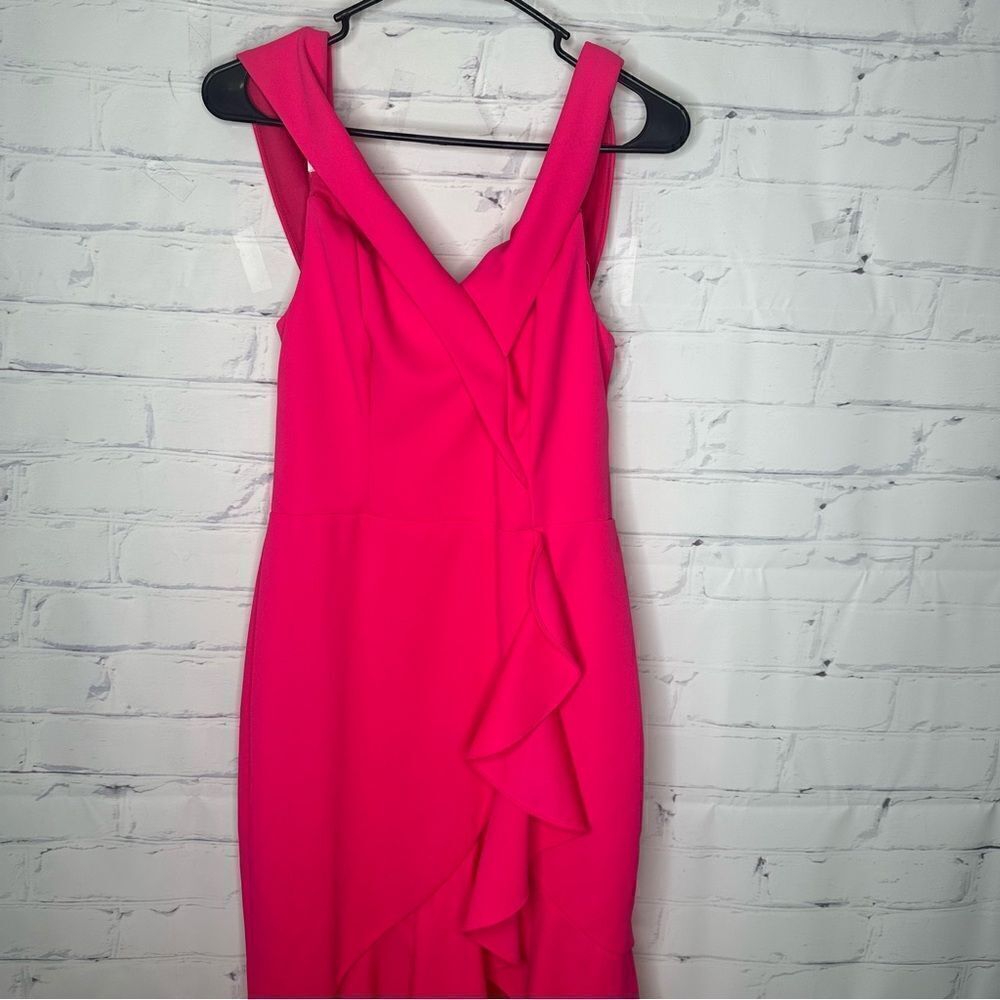 Bebe size 8 hot pink dress